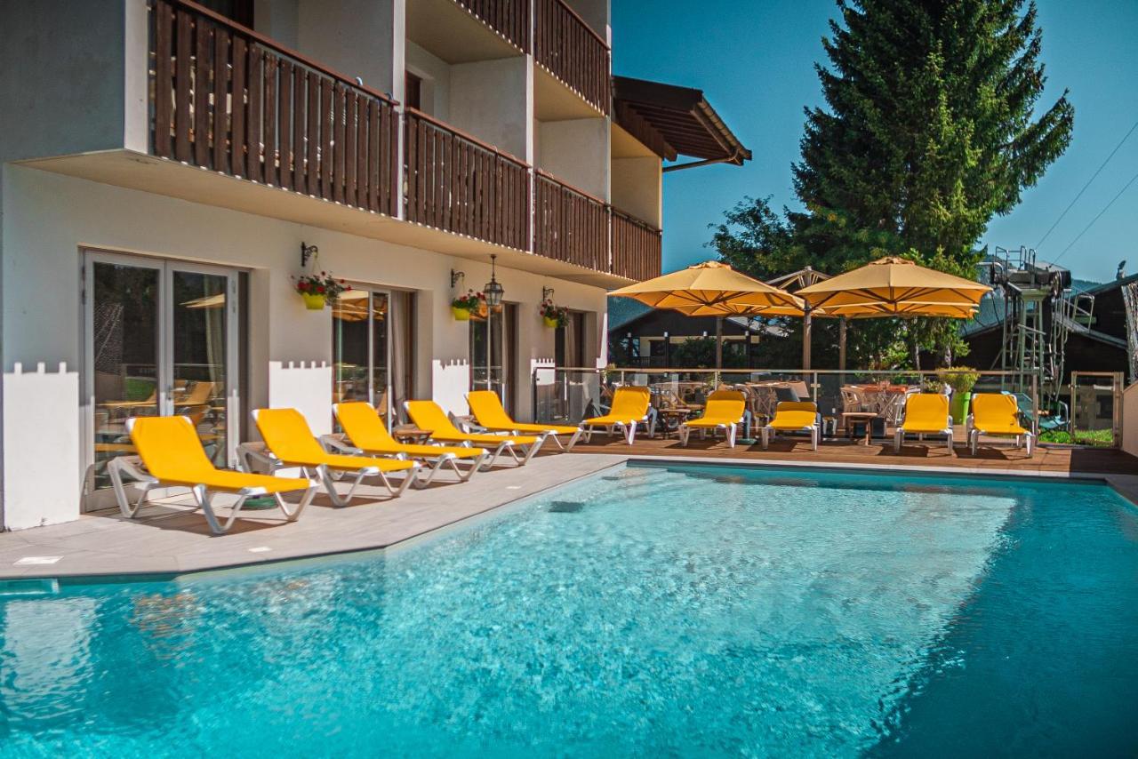 Hotel Le Christania Bellevaux Dış mekan fotoğraf